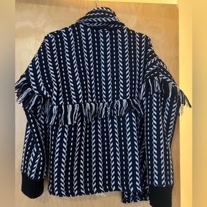 COPY - Navy and white sweater